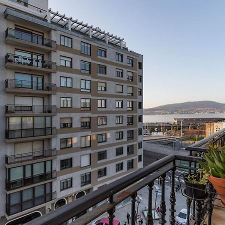 Bonito Piso Con Vistas, Centrico, Acogedor Apartment Vigo Bagian luar foto